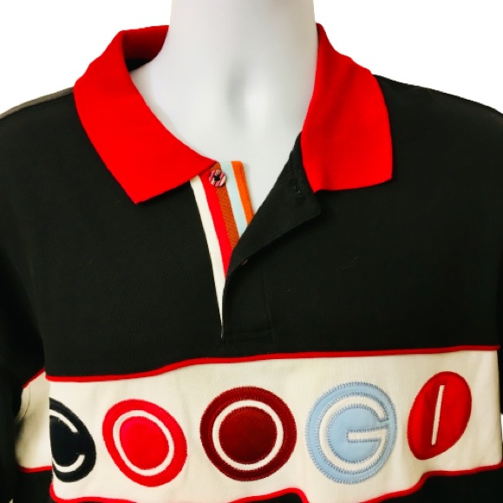 VINTAGE: COOGI Polo Logo Top!